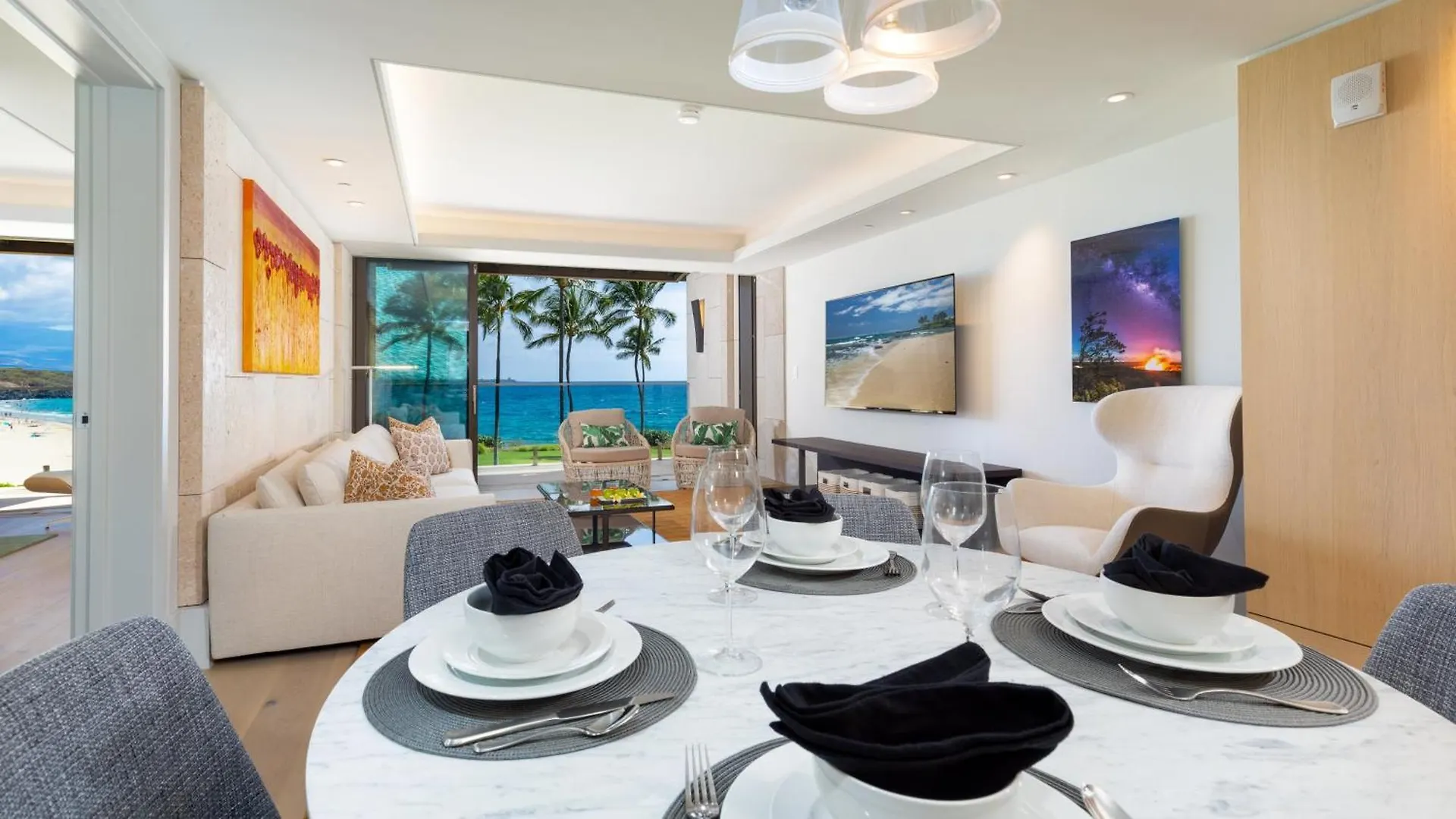 アパート Hapuna Surfside Surfside 2Br On The Beach Hapuna Residence B26 ハプナビーチ 米国