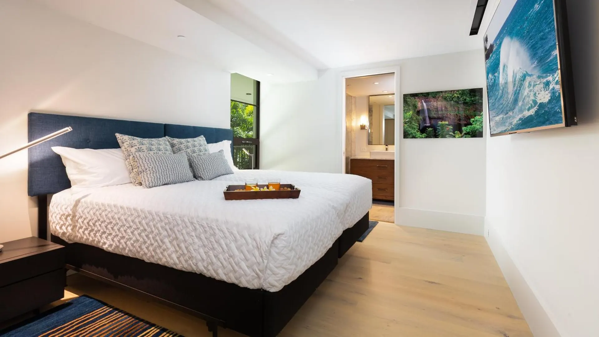 アパート Hapuna Surfside Surfside 2Br On The Beach Hapuna Residence B26 ハプナビーチ