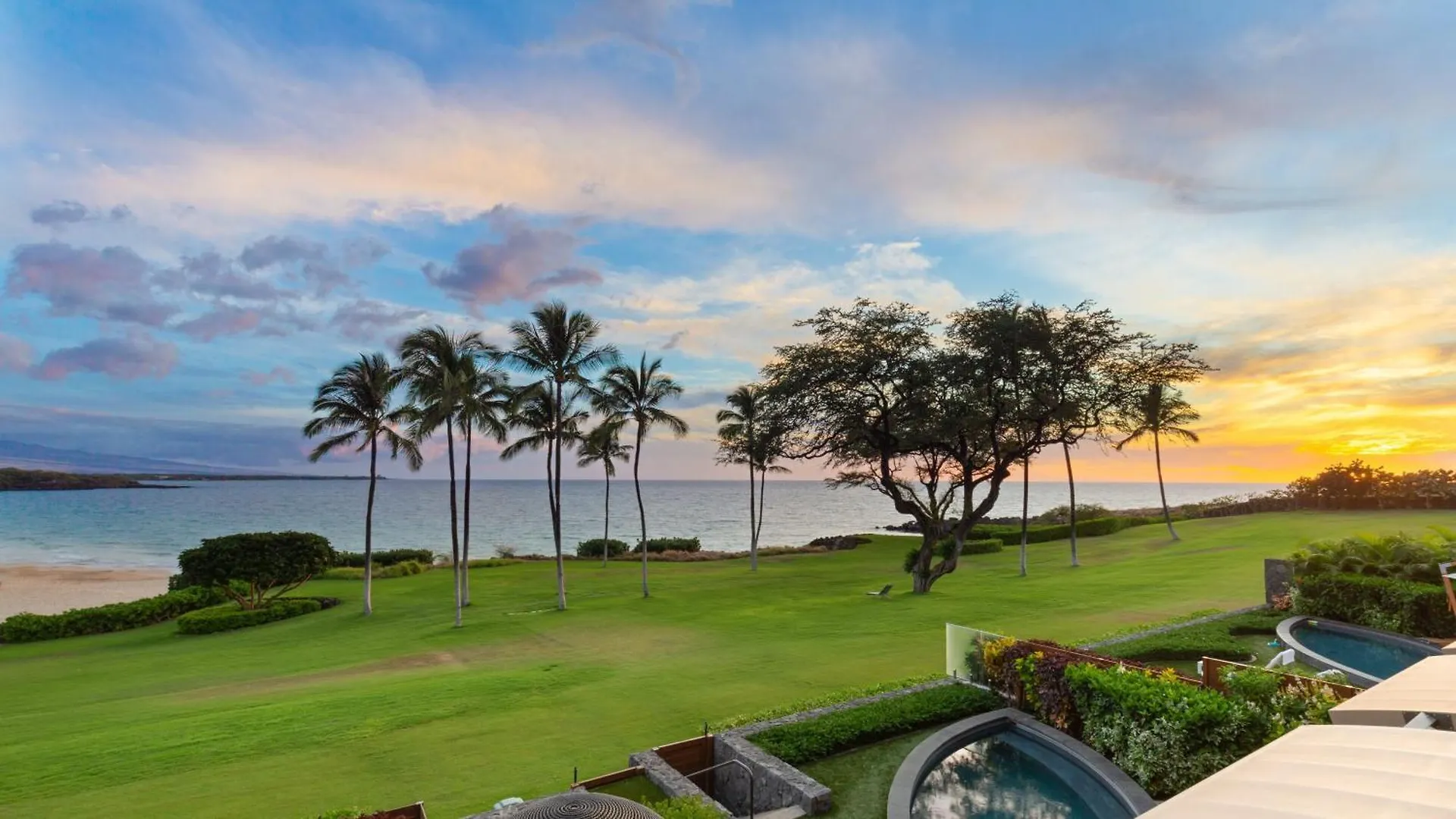 アパート Hapuna Surfside Surfside 2Br On The Beach Hapuna Residence B26 ハプナビーチ