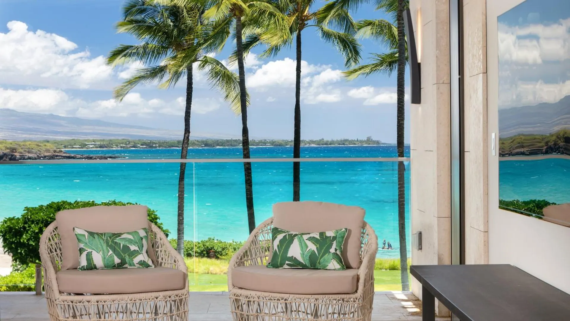 アパート Hapuna Surfside Surfside 2Br On The Beach Hapuna Residence B26 ハプナビーチ